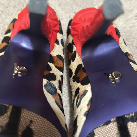 Rachel Roy Animal Print Fur Heel - Picture 7 of 10